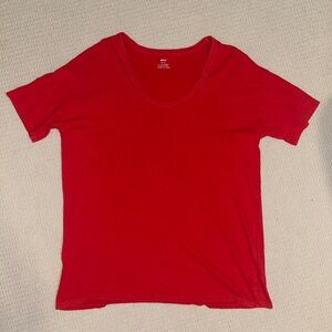 Red Aerie distressed boyfriend t-shirt!
